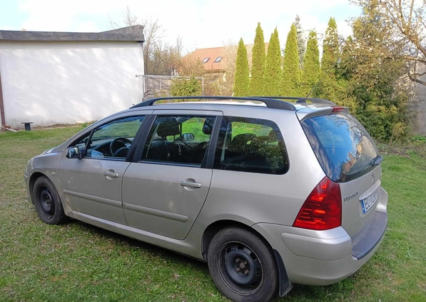 Peugeot 307 cena 10950 przebieg: 206500, rok produkcji 2007 z Łódź małe 29